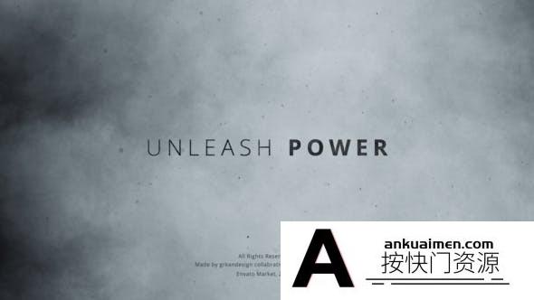 [开场片头]雾气背景大气文字视频宣传片头AE模板- Fog Trailer Titles