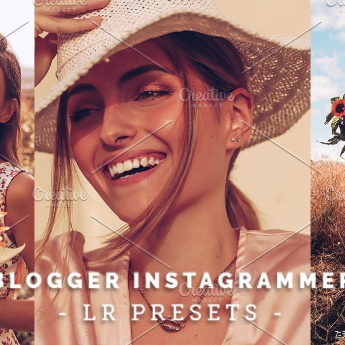 [人像LR预设]Insta时尚博客人像后期LR预设/手机APP滤镜 Blogger Instagrammer – Lr Presets