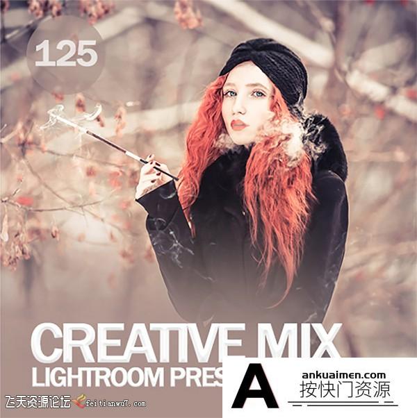 [手机版lr预设]125个创意组合移动手机版Lightroom预设Creative Mix Lightroom Presets