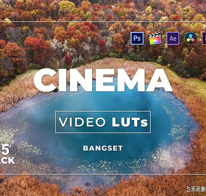 电影风光胶片视频调色LUT预设包 Bangset Cinema Pack 35 LUTs