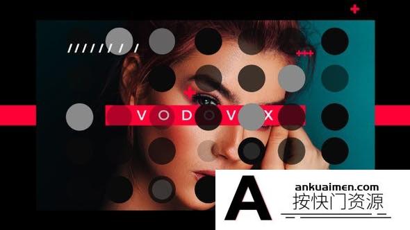 [栏目包装]图形文字时尚包装片头AE模板- New Style Opener