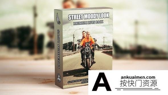 街头电影音乐视频调色LUT预设 Street Moody Brown Cinematic Music LUT