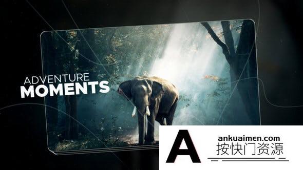 [DaVinci Resolve模板][教程发布]电影幻灯片视频展示达芬奇模板 Cinematic Slides