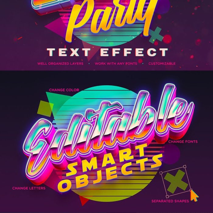 [3D样式][插件发布]复古3D文本标题效果字体样式