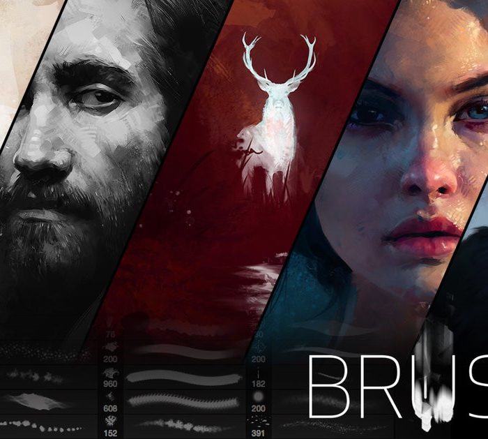 [CG绘画笔刷][插件发布]创意CG人物绘画笔刷