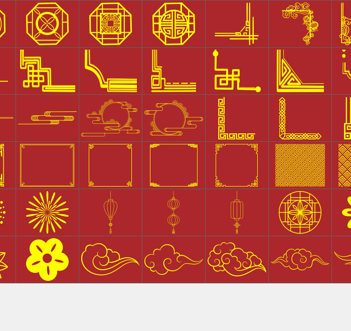 [装饰花纹笔刷][插件发布]PS中国风笔刷（80款）