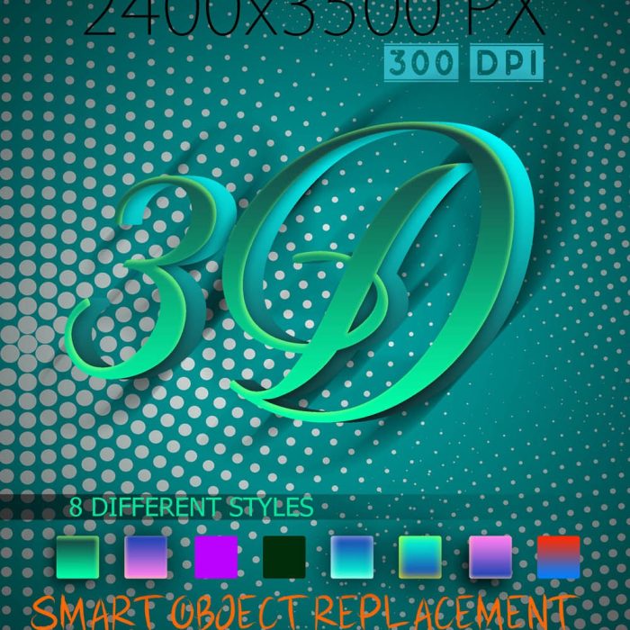 [3D样式][插件发布]3D文字效果PS样式下载 3D Text Effect