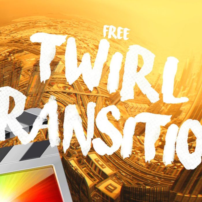 [FCPX发生器]19个螺旋扭曲旋转无缝过渡转场FCPX插件 Twirl Transition