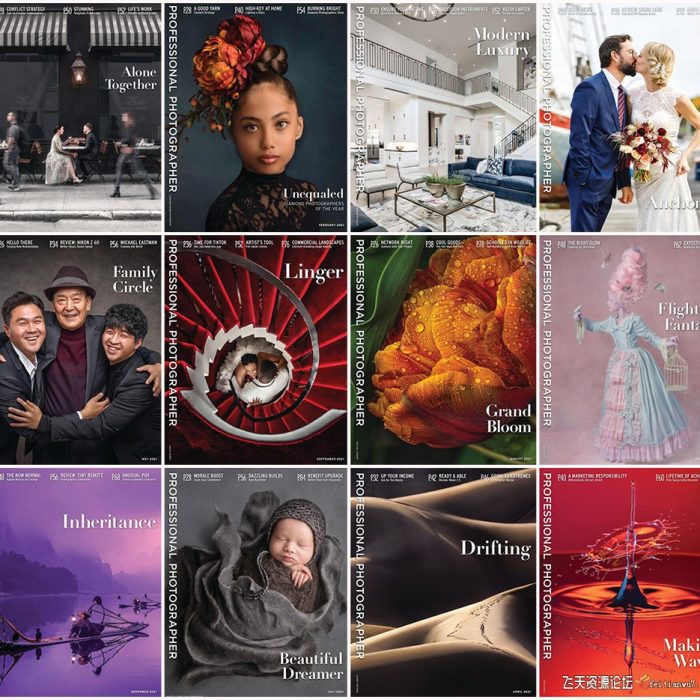 [电子书籍教程]专业摄影师-2021年全年1-12期合集 Professional Photographer-2021 Full