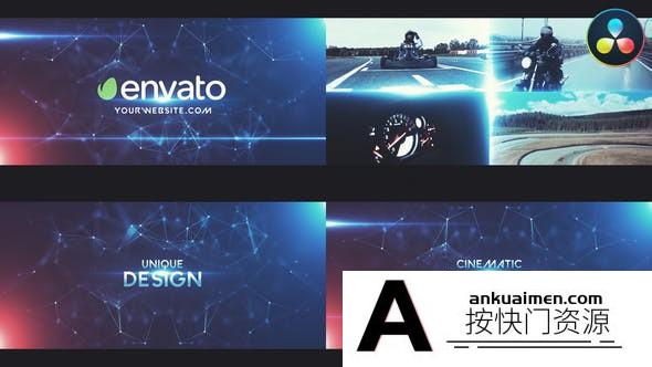 [DaVinci Resolve模板][教程发布]达芬奇电影预告片模版 Cinematic Trailer for DaVinci Resolve