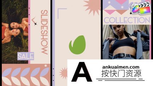 [FCPX发生器]FCPX插件-APP垂直电商产品展示模板 Sale Promo Stories 支持m1