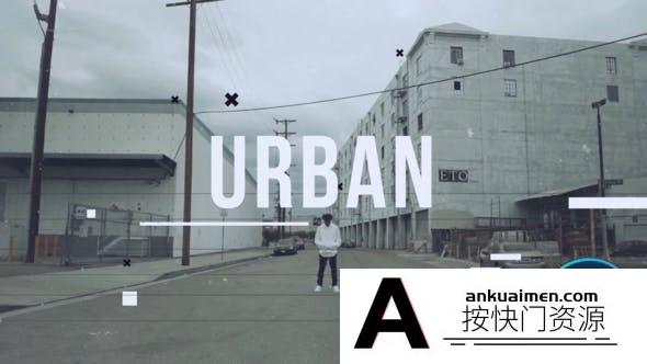 [DaVinci Resolve模板][教程发布]快速城市开放者开场片头视频达芬奇模板 Fast Urban Opener