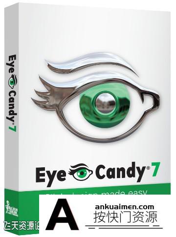 [PS特效插件][插件发布]糖果滤镜Exposure Software Eye Candy v7.2.3.96汉化版|WinX64(支持CC2020)