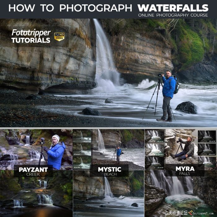 [风光摄影教程]摄影师Gavin Hardcastle如何拍摄瀑布-风光摄影教程-中文字幕