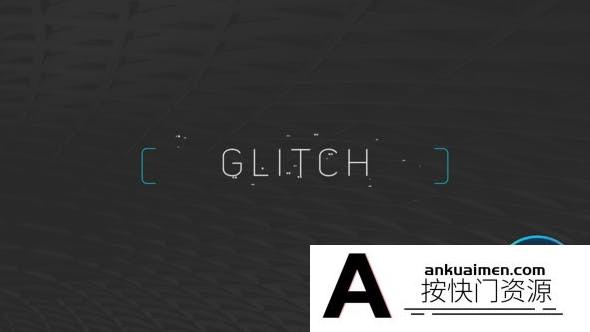 [DaVinci Resolve模板][教程发布]故障标题文字展示达芬奇模板 Minimal Glitch Titles