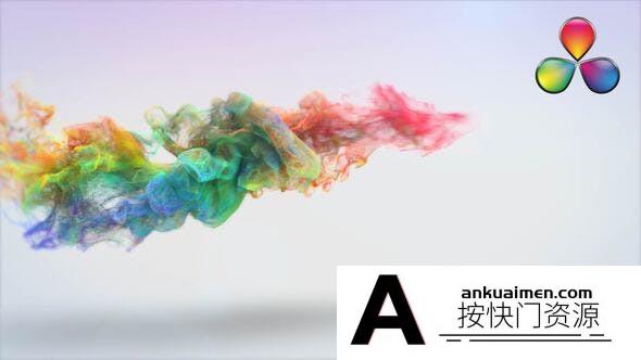 [DaVinci Resolve模板][教程发布]缠绕粒子标志logo展示达芬奇模板 Winding Particles Logo Reveal – Davinci Resolve