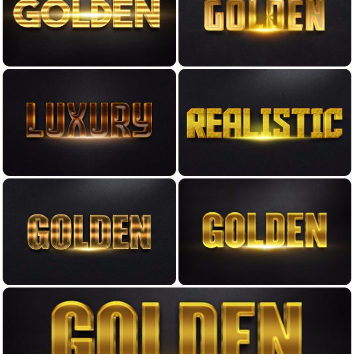 [3D样式][插件发布]3D文字效果PSD格式PS样式集 vol 34 Psd text effect set vol 34