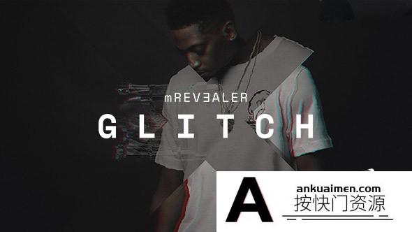 [FCPX发生器]FCPX插件-30种故障干扰毛刺失真LOGO文字标题场景特效动画