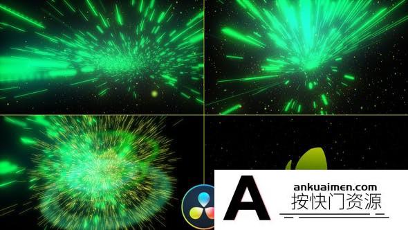 [DaVinci Resolve模板][教程发布]科幻高科技logo标志视频展示达芬奇模板 Big Bang Energy Logo – DaVinci Resolve