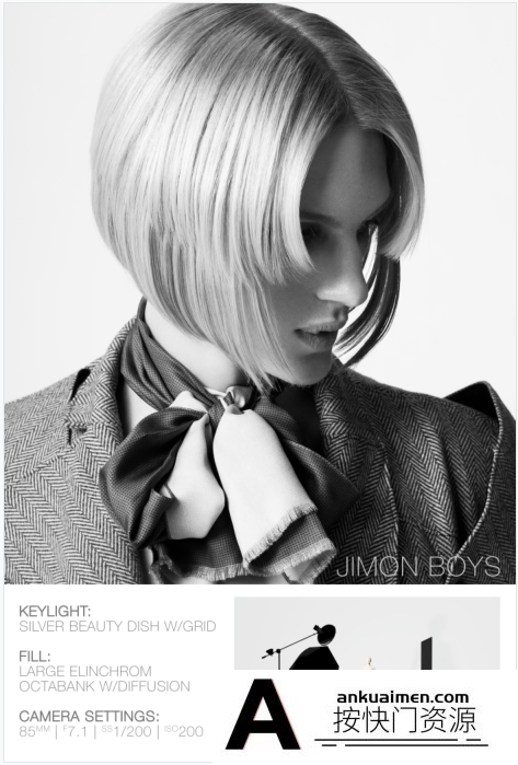 [人像摄影教程]高端时尚商业时装广告摄影布光摄影(中文字幕)
