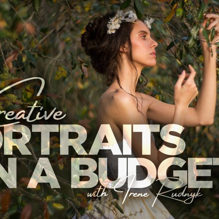 [人像摄影教程]摄影师Irene Rudnyk通过自然光线创作出创意肖像摄影教程