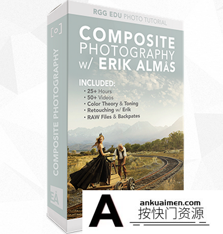 [人像摄影教程][教程发布]RGGEDU 综合摄影,色彩和构图,后期合成完整指南（25GB）