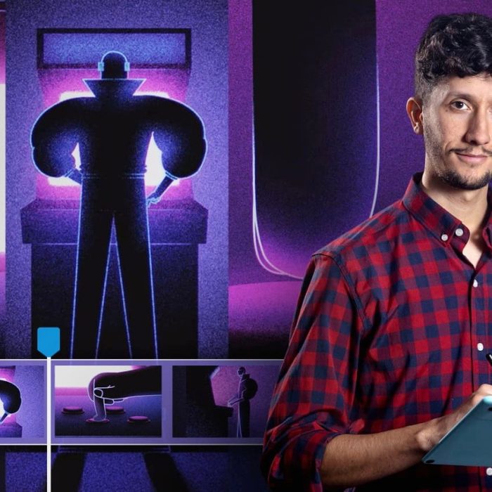 [AE教程][教程发布]AE教程 – 创建设计简单的故事版循环动画逐帧动画AE教程-中英字幕