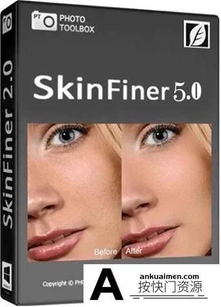 [PS磨皮插件][插件发布]SkinFiner 5.0中文版-快速PS人像磨皮插件SkinFiner 5.0 X64支持PS2023