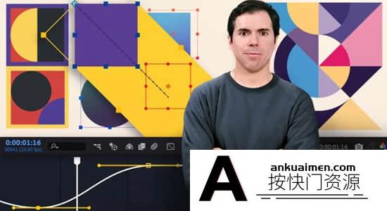 [AE教程][教程发布]AE教程-After Effects CC MG动画制作中关键帧曲线调节学习教程(中英字幕)