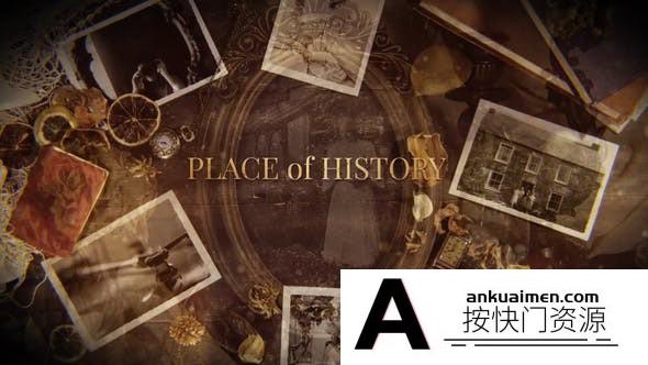 [DaVinci Resolve模板][教程发布]历史纪录片展示动画达芬奇模板 Place Of History for DaVinci Resolve