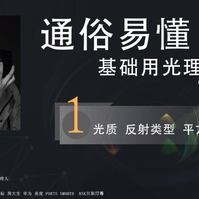 [产品静物摄影]郭大侠产品摄影用光精品课程