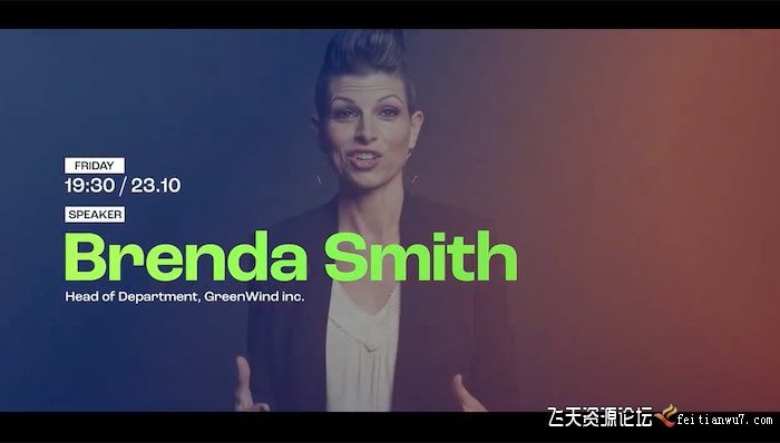 [FCPX发生器]FCPX插件-活动促销动画模板 Digital Event Promo 支持M1