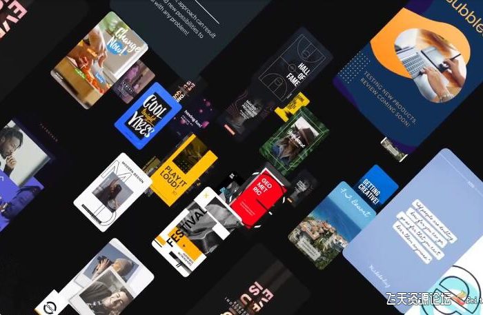 [FCPX发生器]FCPX插件-65组竖屏图片文字包装动画预设 MotionVFX mStories 2