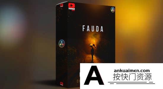 [DaVinci Resolve模板][教程发布]64个视频剪辑无缝转场过渡达芬奇预设 FAUDA DaVinci Resolve Transitions