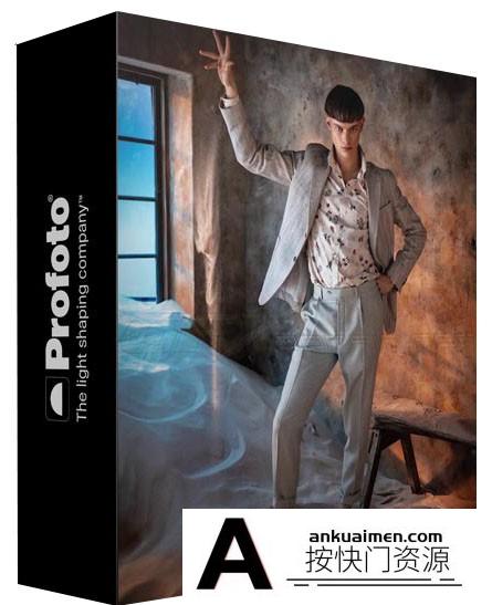 [人像摄影教程]Profoto Academy –David Bicho戏剧性的电影背景布光教程-中英字幕