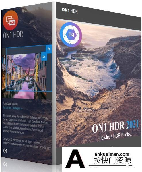 [PS特效插件][插件发布]ON1 HDR 2022下载 ON1 HDR 2022 (16.0.1.11291) 中文破解版