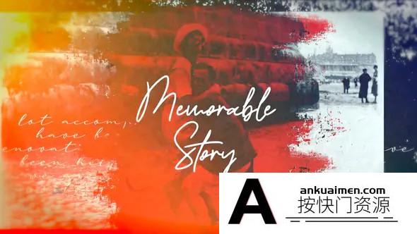 [FCPX发生器]FCPX插件-记忆线幻灯片效果模板 Memory Timeline Opener 支持m1