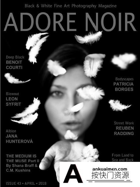 [电子书籍教程][教程发布]黑白摄影杂志Adore Noir，2018年4月刊