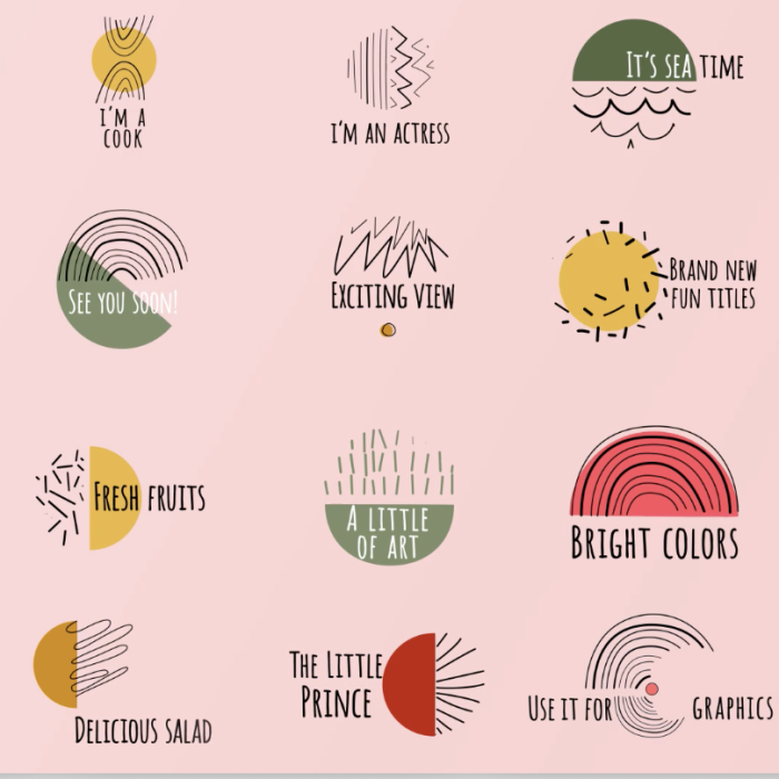 [FCPX标题字幕]FCPX插件-20个创意标题动画模板 Creative Titles