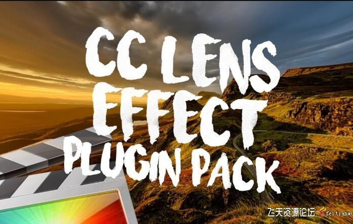 [FCPX效果]FCPX插件-11种CC镜头广角失真变形特效 CC Lens Effect