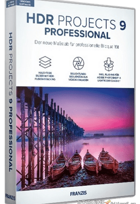 [PS特效插件][插件发布]专业HDR图像曝光插件 Franzis HDR projects 9 professional 9.23.汉化版