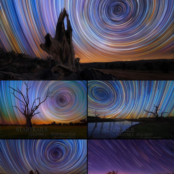 [风光摄影教程]Lincoln Harrison –  完整的星空摄影星轨叠加合成后期教程-中英字幕