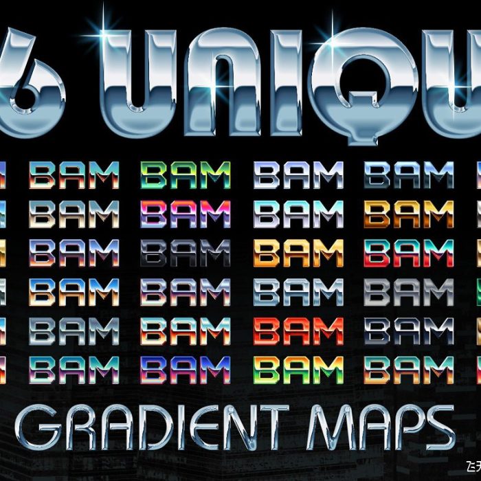 [金属样式][插件发布]重金属镀铬样式贴图预设套件用于Affinity Photo/Design/Publisher的工具包