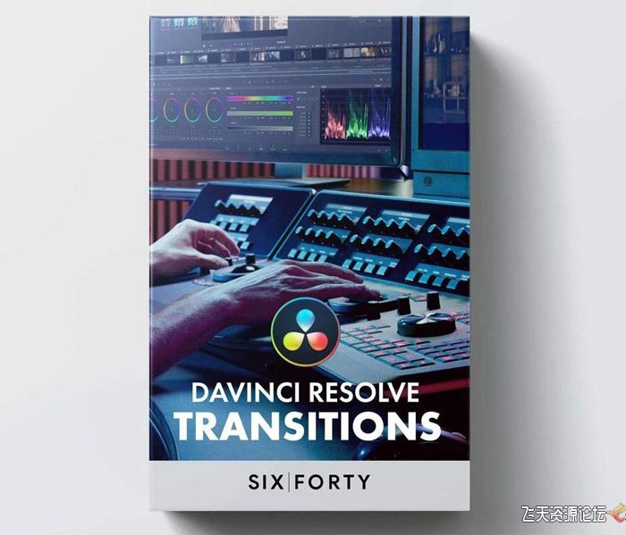 [DaVinci Resolve模板][教程发布]达芬奇模板-40个视频剪辑无缝转场过渡包 640studio – 40 Transitions Pack