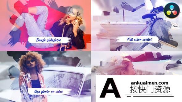 [DaVinci Resolve模板][教程发布]达芬奇优雅幻灯片模版 Elegant Slideshow for DaVinci Resolve