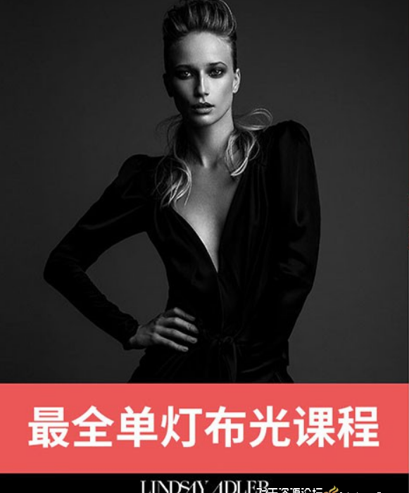 [人像摄影教程]林赛·阿德勒(Lindsay Adler)工作室商业人像单灯布光一盏灯光的艺术-中文字幕