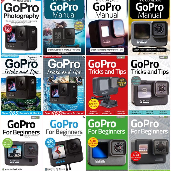 [电子书籍教程]GoPro 适合初学者的完整手册技巧和提示 – 2021 年全年12期合集