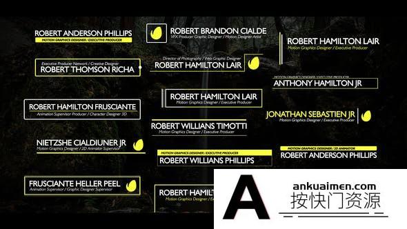 [DaVinci Resolve模板][教程发布]鼓舞人心的下三分之一达芬奇标题模板 Inspiring Lower Thirds