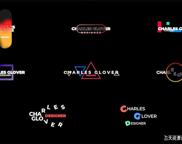 [FCPX标题字幕]FCPX插件-时尚下三分之一排版模板 Stylish Lower Thirds 支持m1