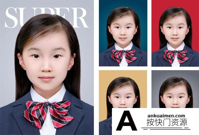 [人像摄影教程]棚拍最美证件照形象照从拍摄到后期修图全教程